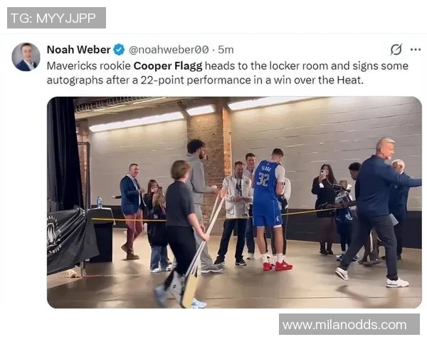 18岁309天弗拉格单场20分成历史第五年轻球员仅次于小奥尼尔科比麦迪和詹姆斯